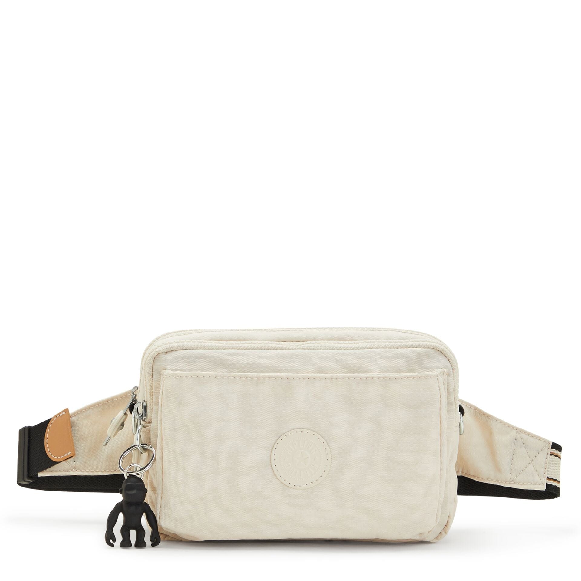 KIPLING-Abanu Multi-Small crossbody convertible to waistbag (with removable straps)-Light Sand-I3795-W58