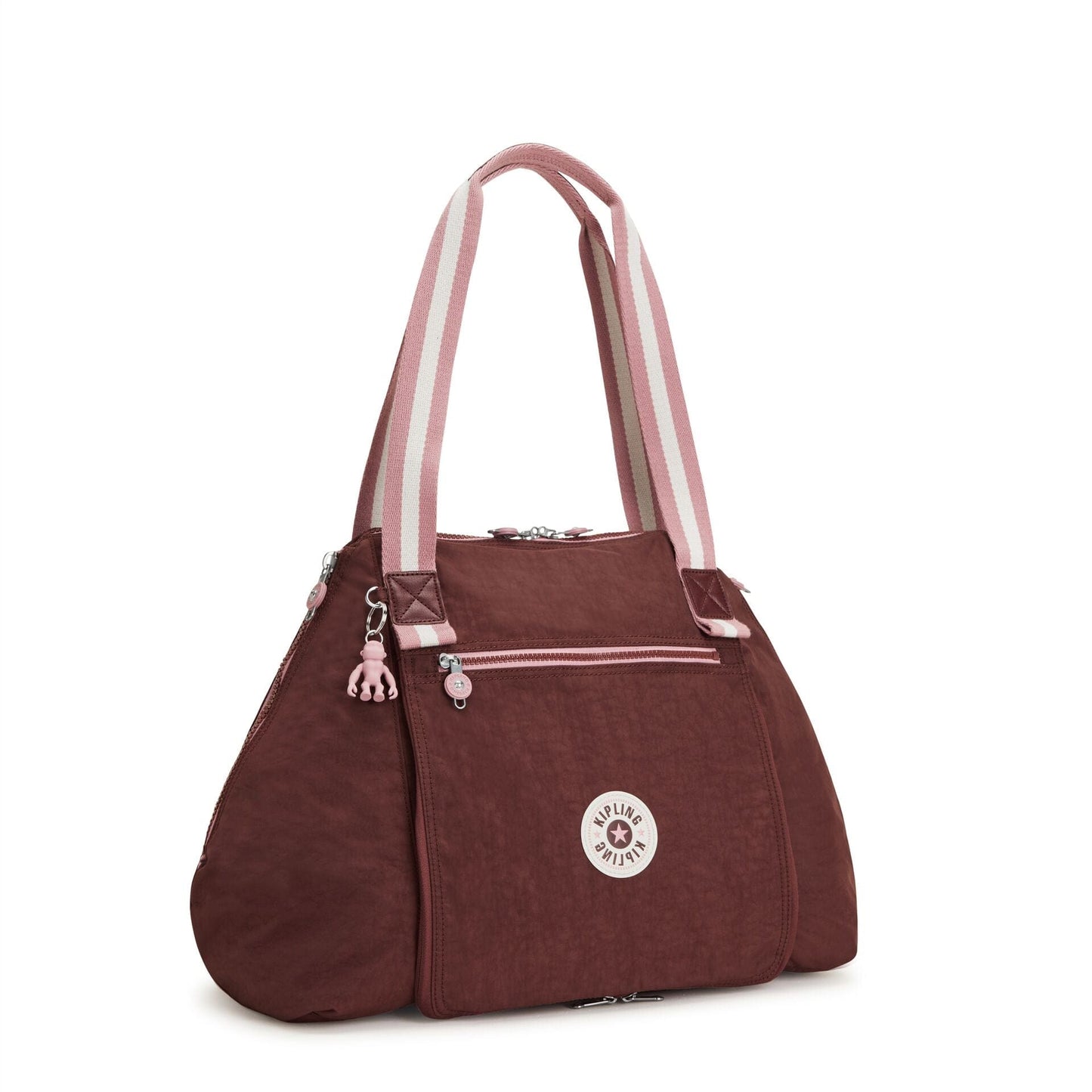 حقيبة KIPLING-Wellness Art M-Large tote-Mahogany Bl-I4277-Z00