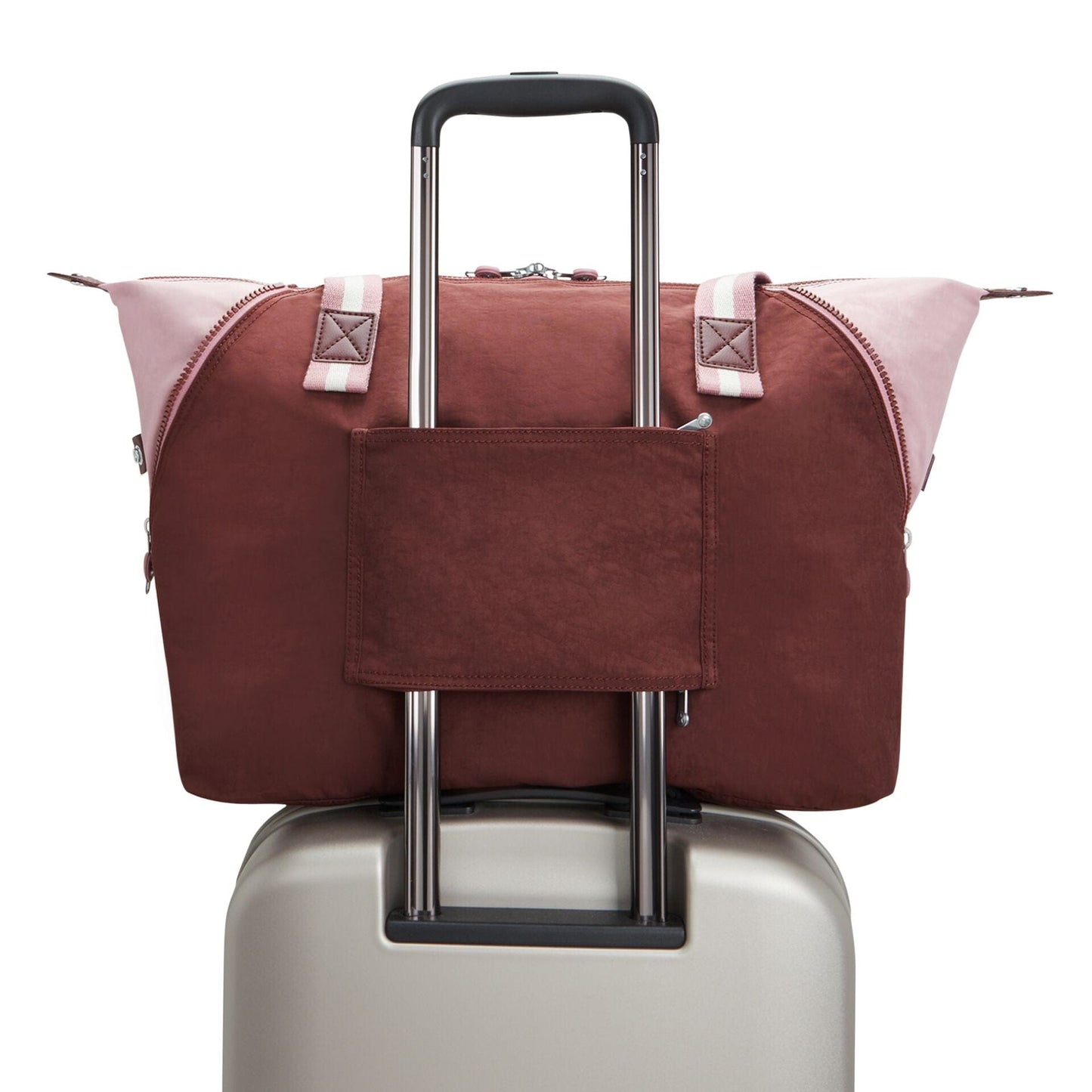 حقيبة KIPLING-Wellness Art M-Large tote-Mahogany Bl-I4277-Z00