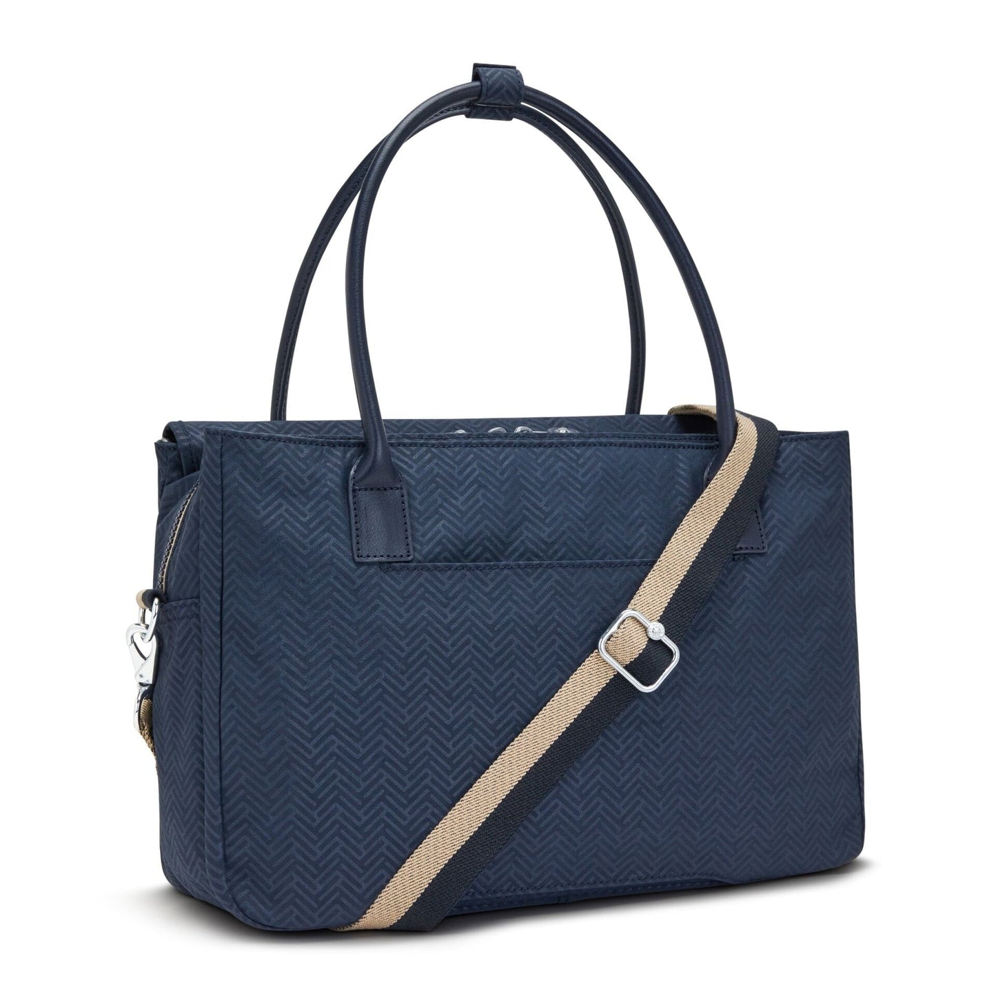KIPLING-حقيبة عمل Superworker صغيرة (مع حزام كتف قابل للإزالة) - Endless Bl Embem-I4555-Y36