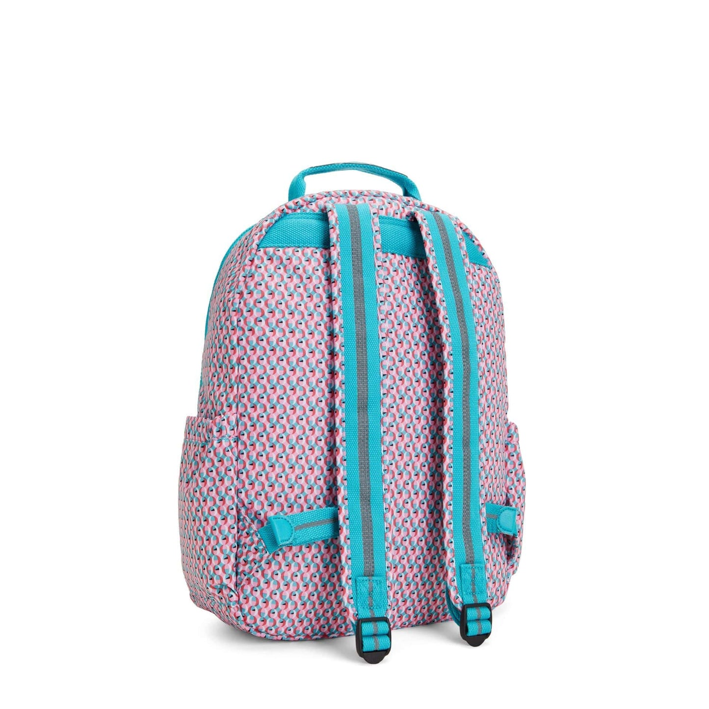 KIPLING-Seoul-LARGE BACKPACK-Poppy Geo-I4851-V64