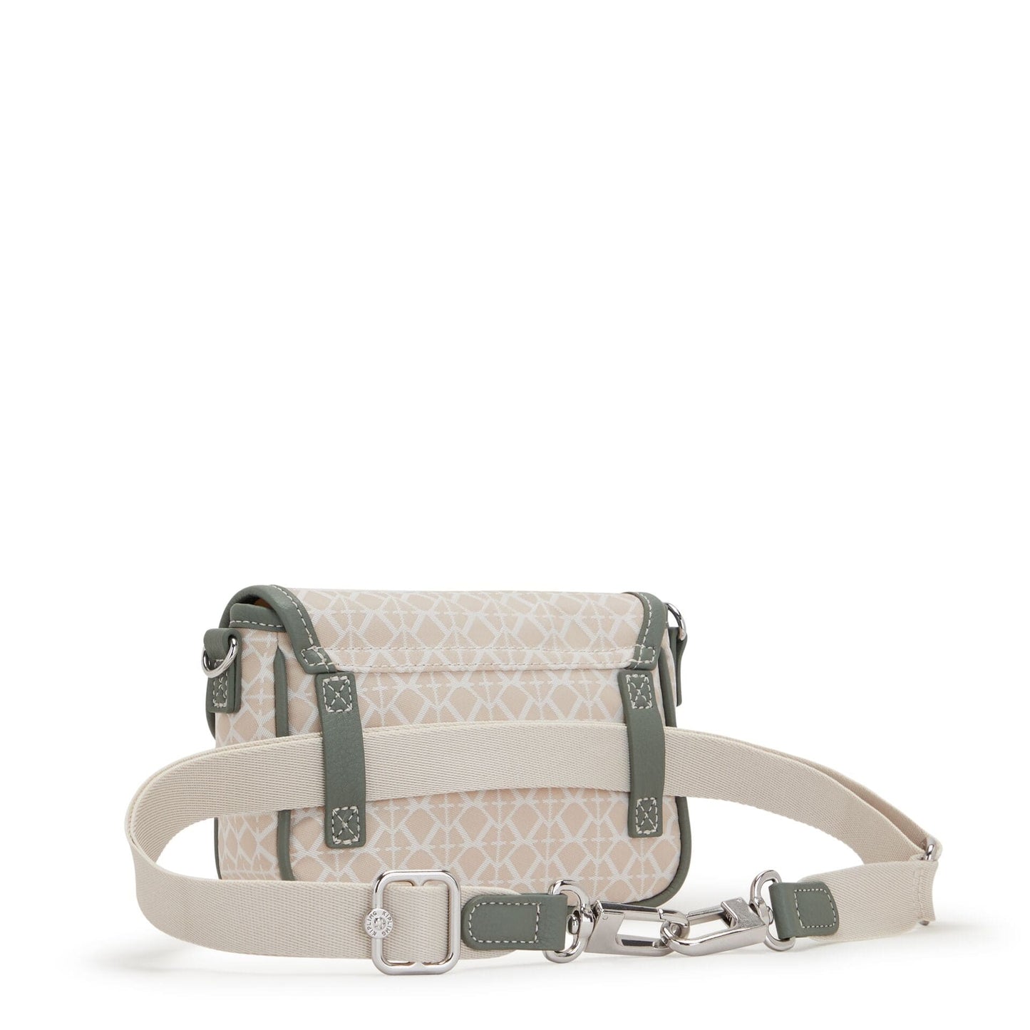 حقيبة كتف Kipling-Inaki S-Small (بحزام كتف قابل للإزالة) - Signature Bge C-I4892-S4B