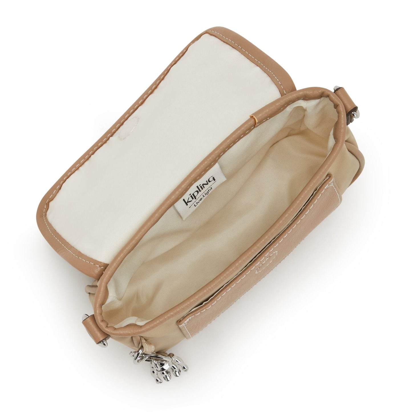 حقيبة كتف Kipling-Inaki S-Small (مع حزام كتف قابل للإزالة) - لون طبيعي Bge Mu-I4892-Ub2