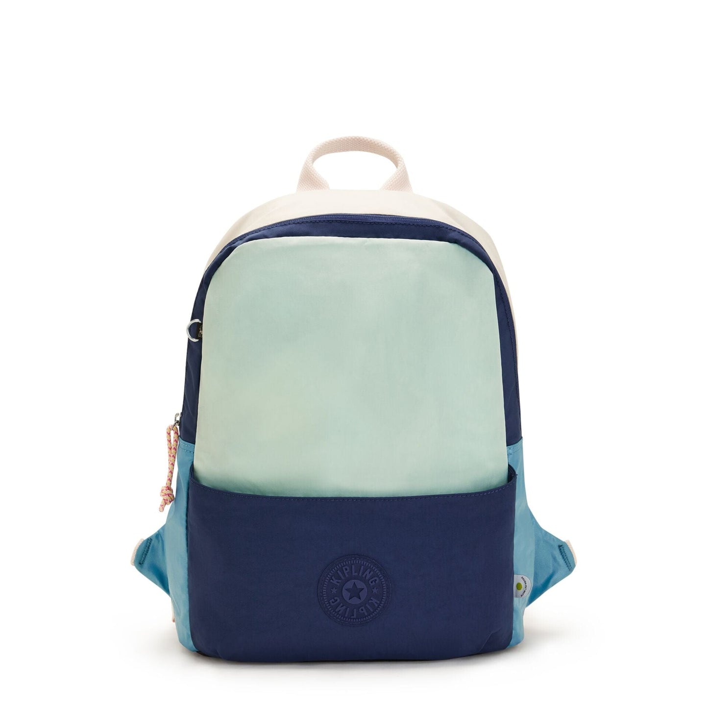KIPLING-Sonnie-Large backpack-Green Navy Bl-I5495-R70
