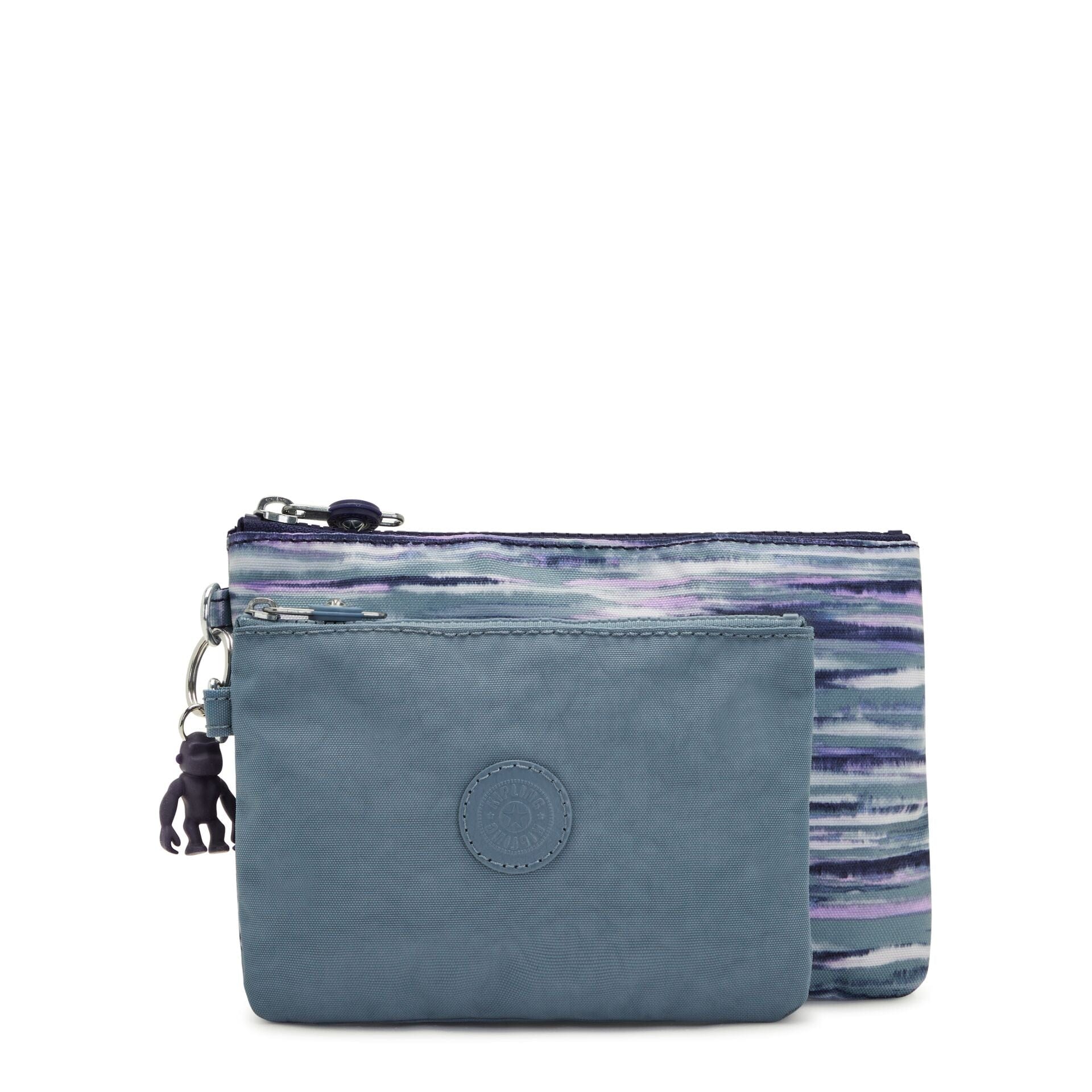 Duo Pouch Brush Stripes