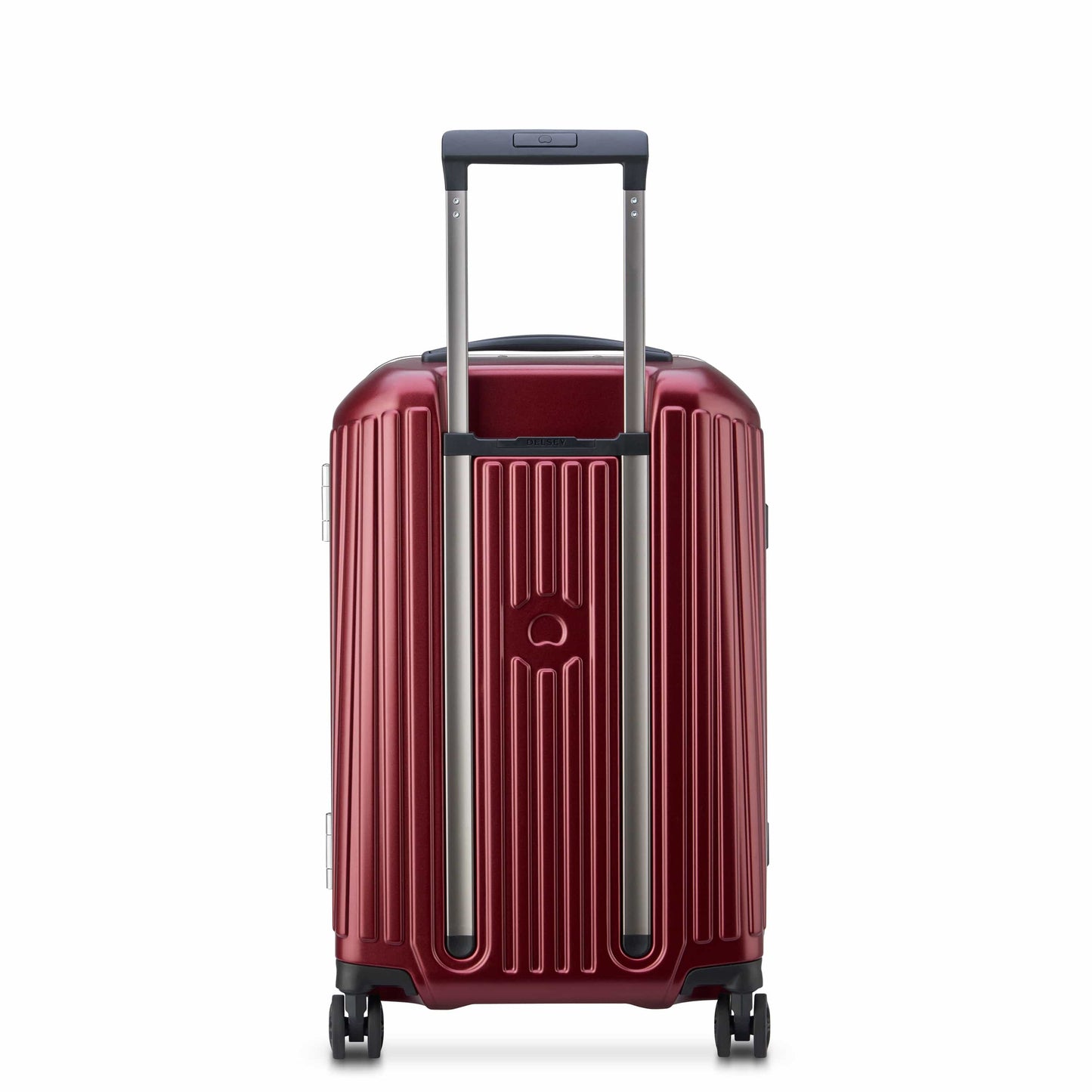 عربة أمتعة Delsey Paris Securitime Frame 55Cm Hardcase 4 Wheel Check-In Luggage Trolley - Red - 00217480104