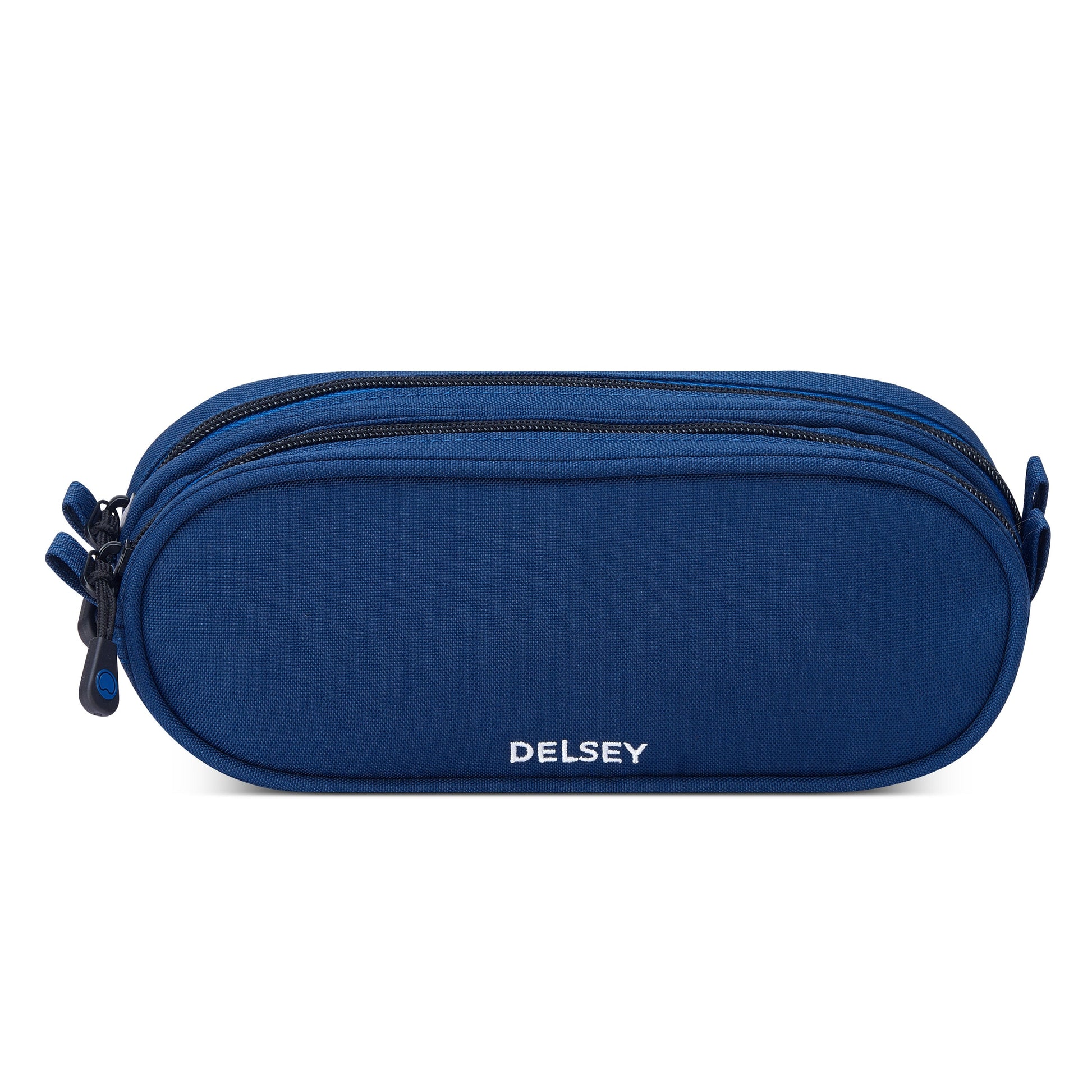 DELSEY BTS 2022 2CPT PENCIL CASE NAVY BLUE