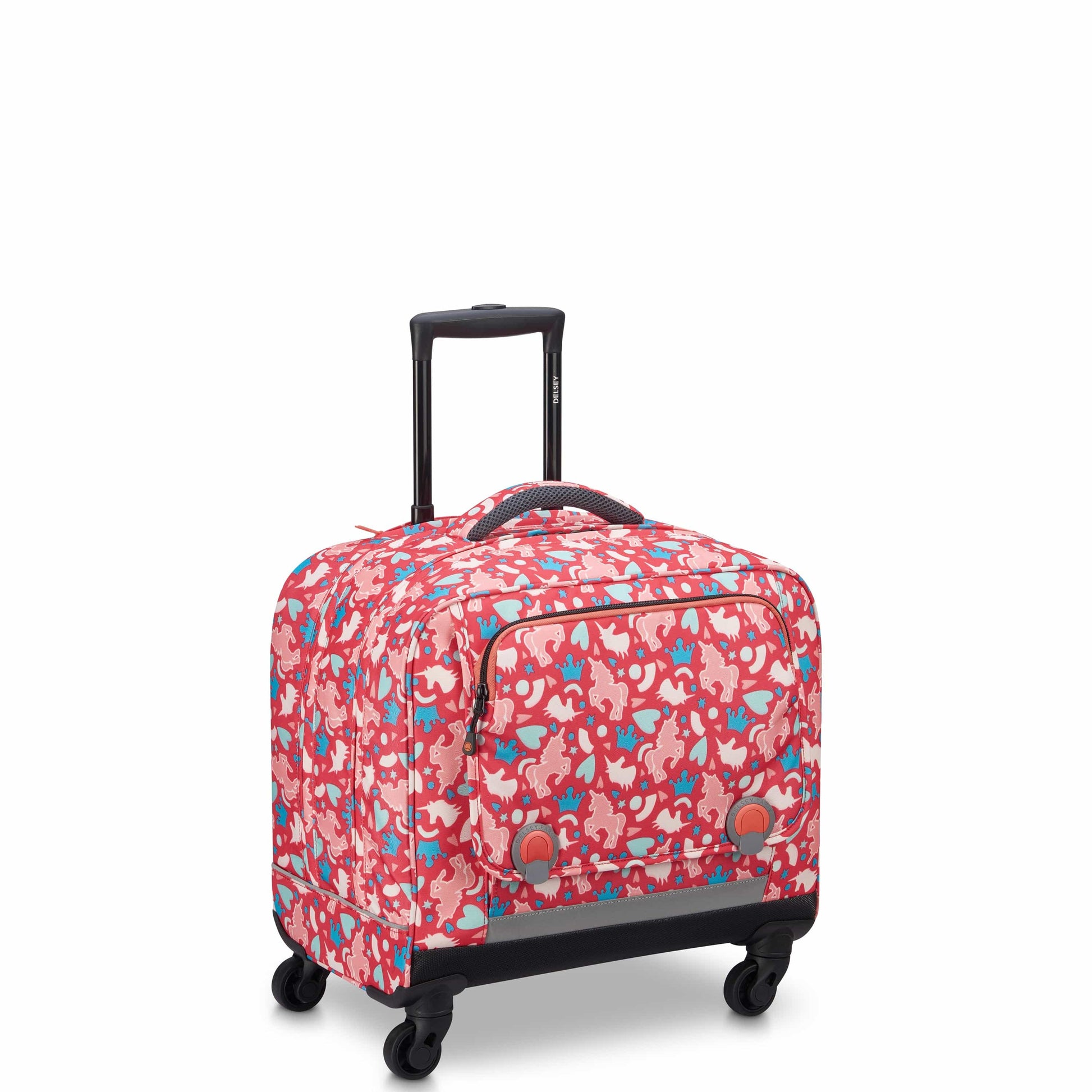 DELSEY BTS 2022 4W HORZ SCHOOLBAG 15.6 PINK PRINTING