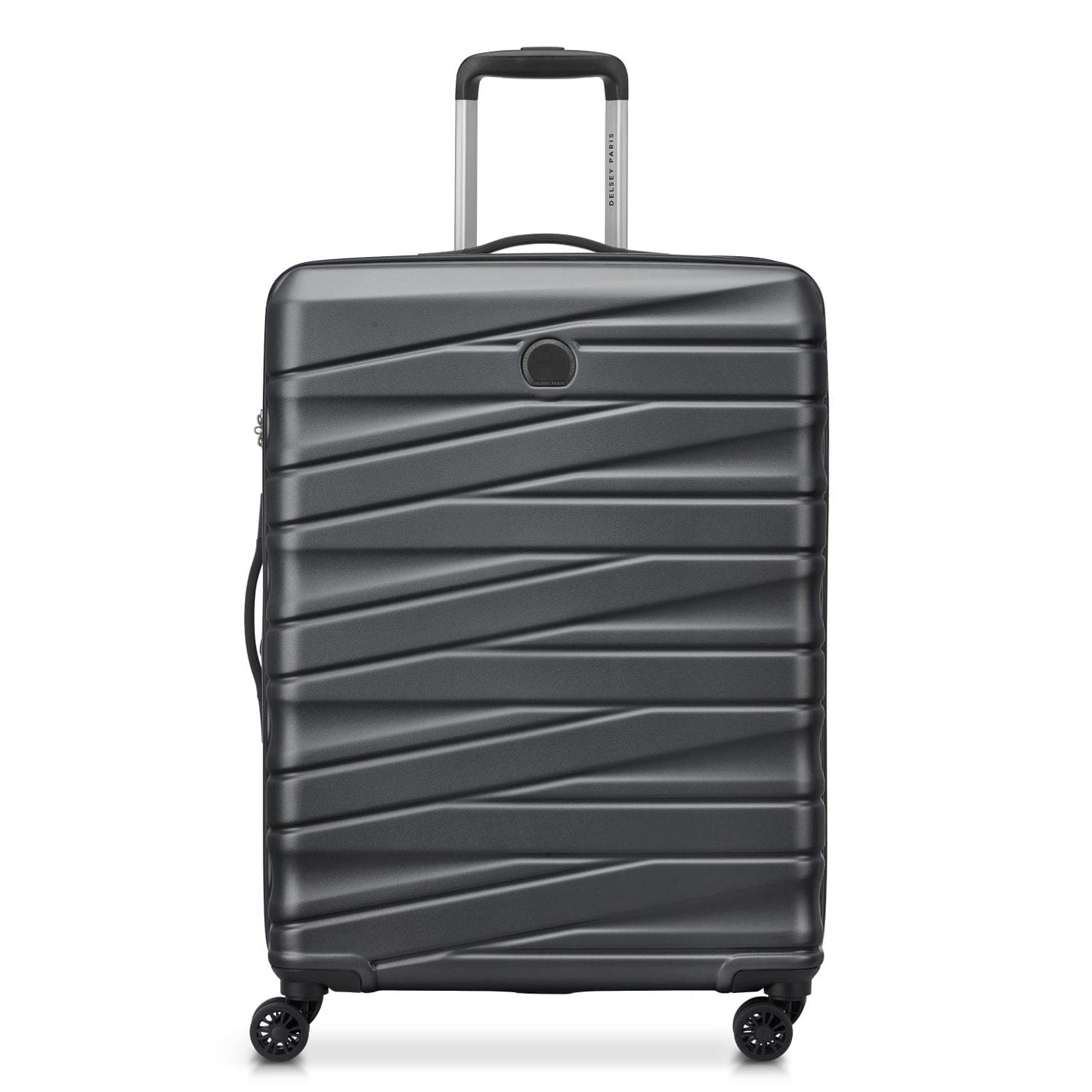 Delsey Tiphanie 70cm Hardcase 4 Double Wheel Expandable Check-In Luggage Trolley Case Grahite - 00389281901ME