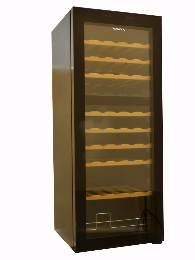 ثلاجة مشروبات كينوود سعة 55 زجاجة، لون أسود (BCW55.000Bk)