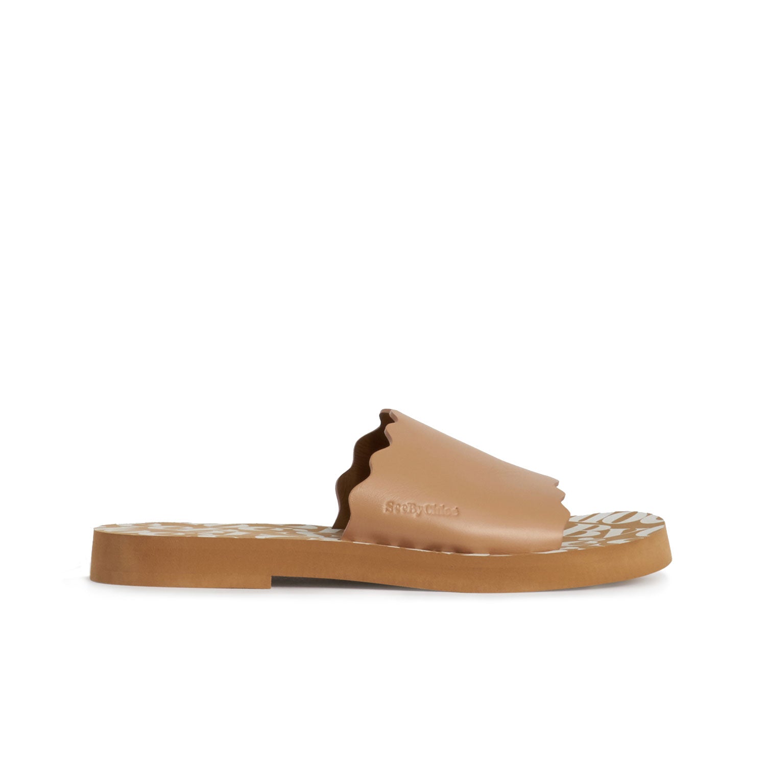 SEE BY CHLOE SLIP ON WITH LOGO BEIGE - SB35180A-12401-101 - SB35180A-12401-101-36