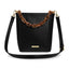 حقيبة Ktlx Ayla Tortoiseshell Strap باللون الأسود