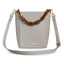 حقيبة Ktlx Ayla Tortoiseshell Strap باللون الرمادي الباهت