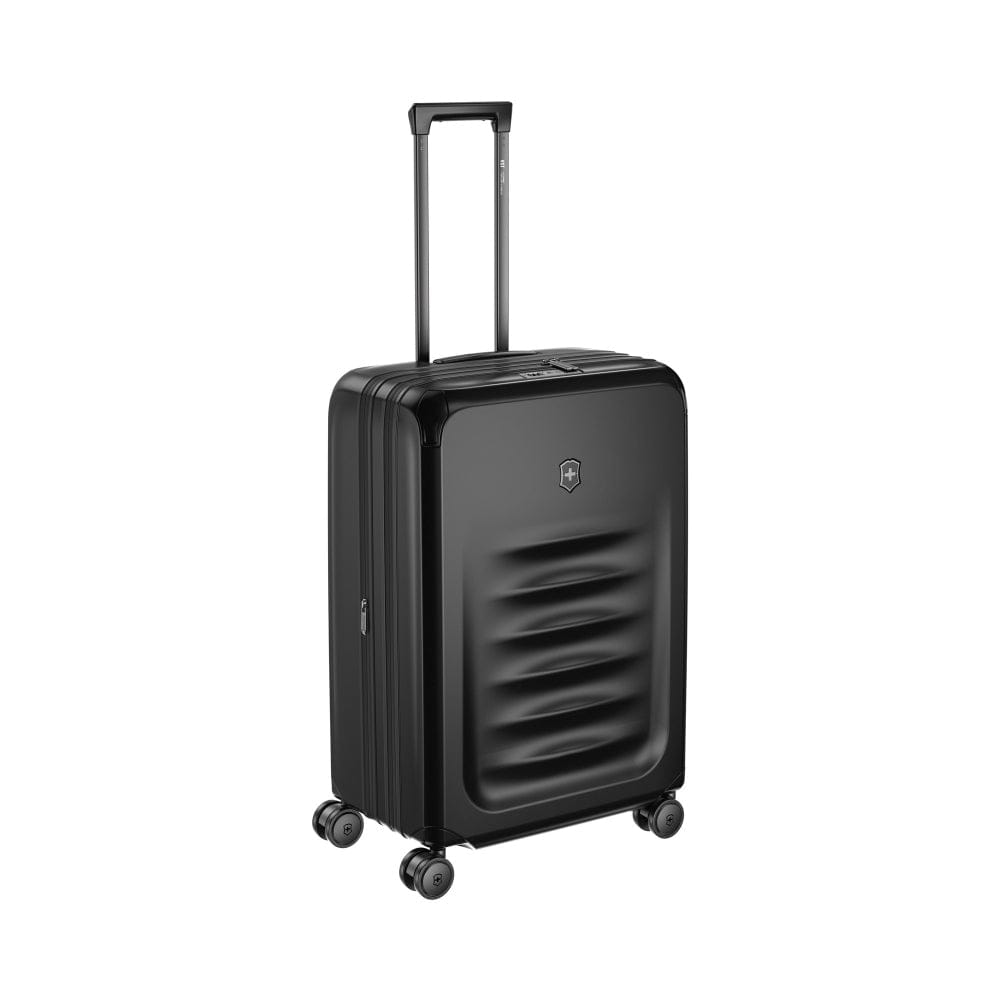 حقيبة سفر فيكتورينوكس سبيكترا 3.0 متوسطة الحجم، قابلة للتمدد، بجوانب صلبة، مقاس 69 سم، لون أسود - 611759