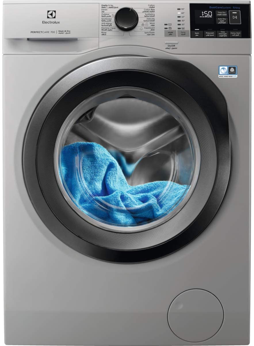 Electrolux 7KG/4KG1400 RPM WASHER DRYERPC-EW7W4742HS - Jashanmal Home