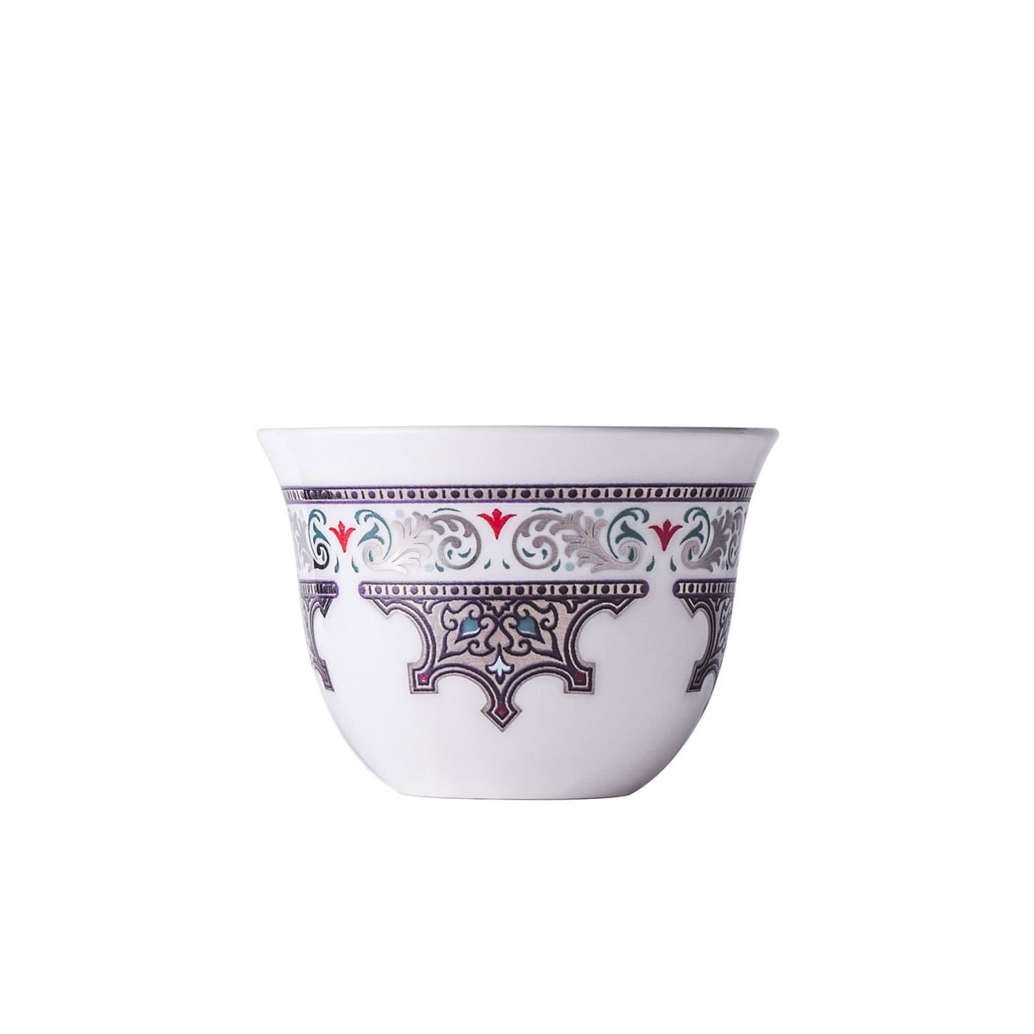 DIMLAJ SUROOR 47017 PORCELAIN CAWA CUP PLAT/6 - 47017