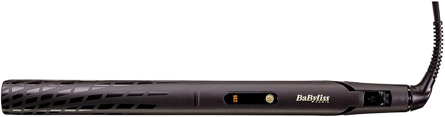 مكواة فرد الشعر Babyliss Babst420Sde، 3 درجات حرارة LED، 24 مم - ذهبي