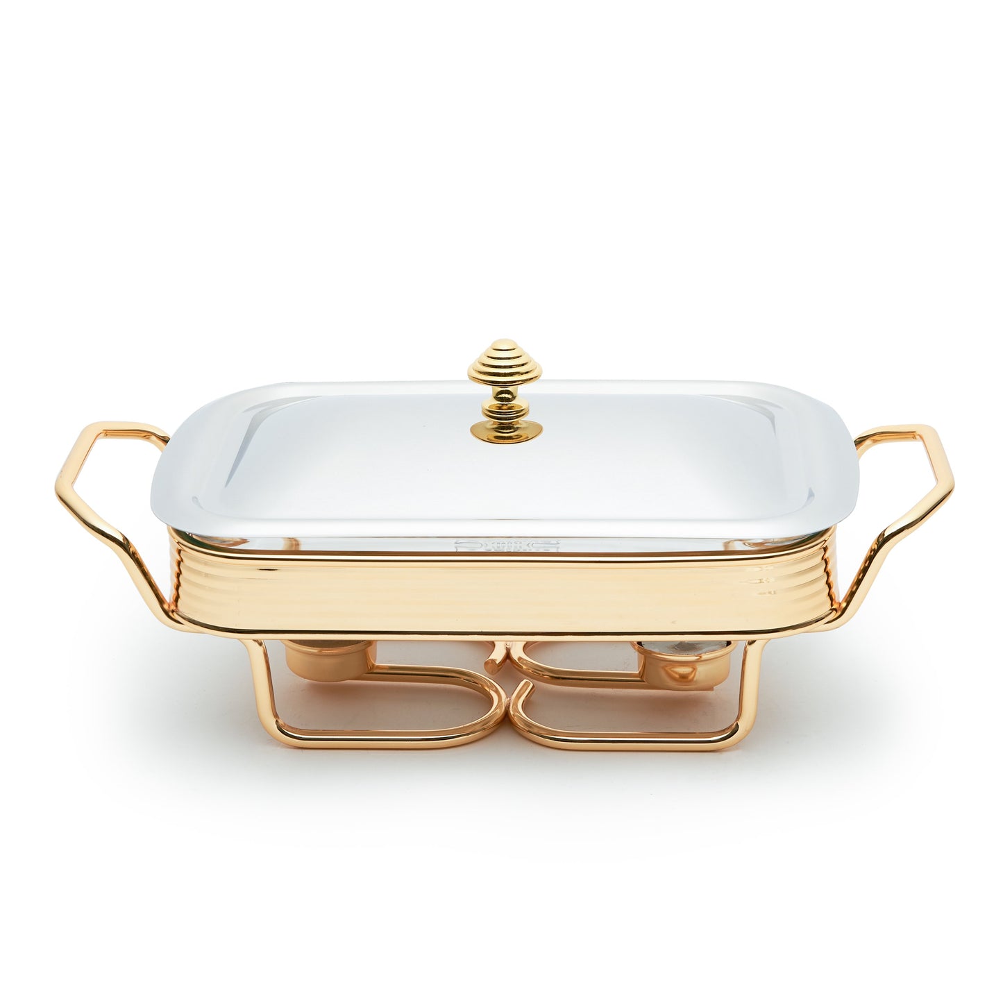 REGENT FOLIO GOLD PLATED RECTANGULAR WARMER 1.5L - 34333/G