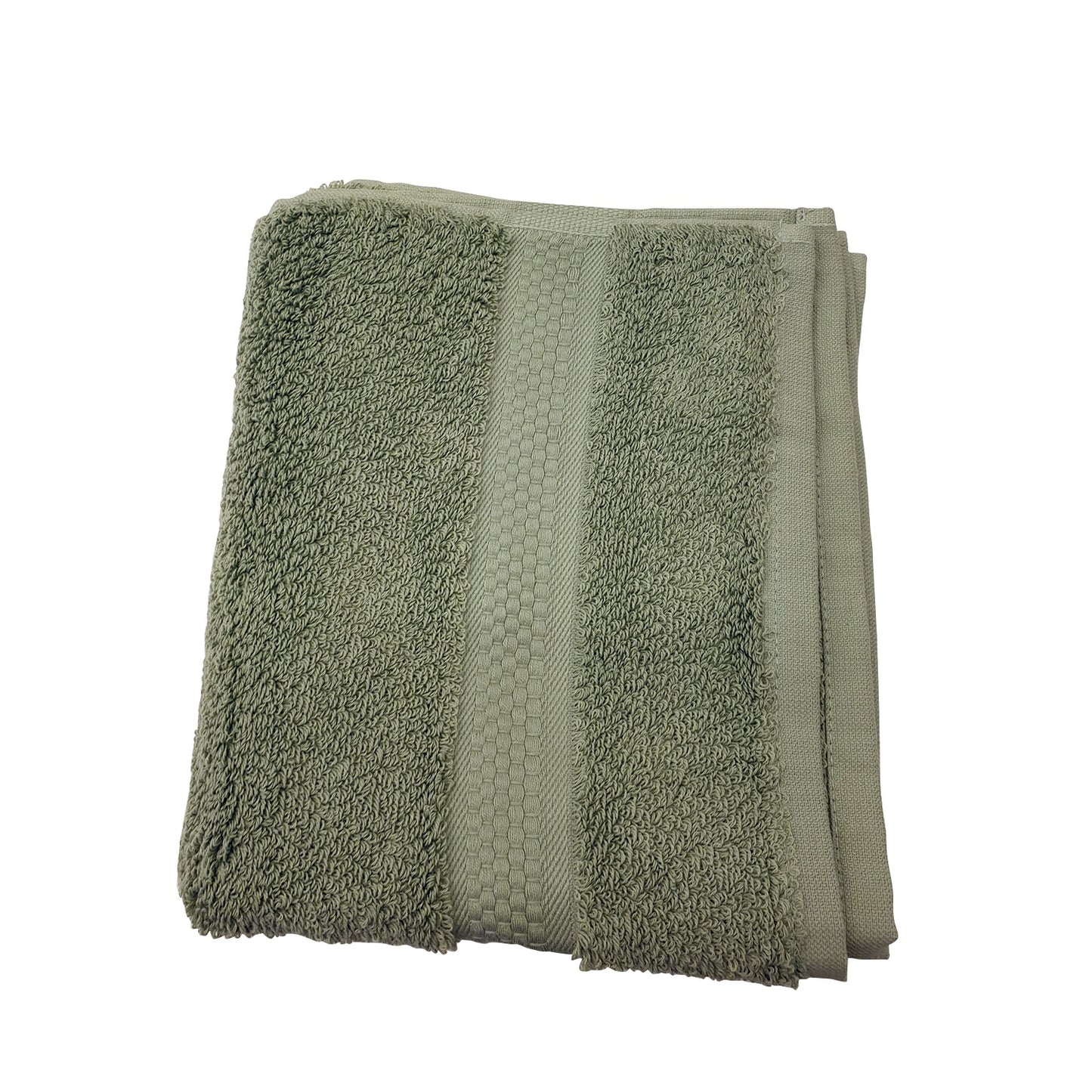 VEGORA REAL HAND TOWEL GREEN 50X80CM