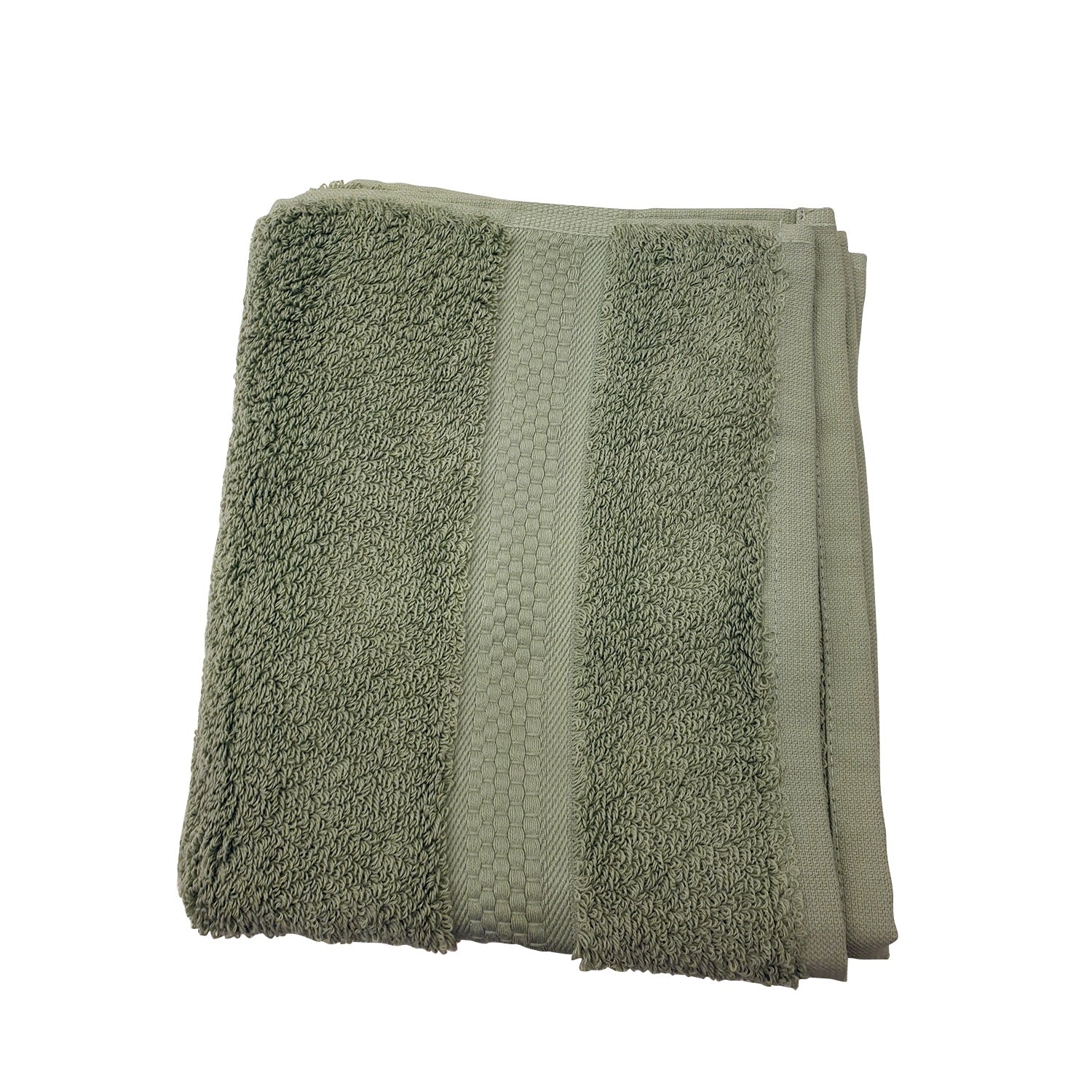 VEGORA REAL HAND TOWEL GREEN 50X80CM