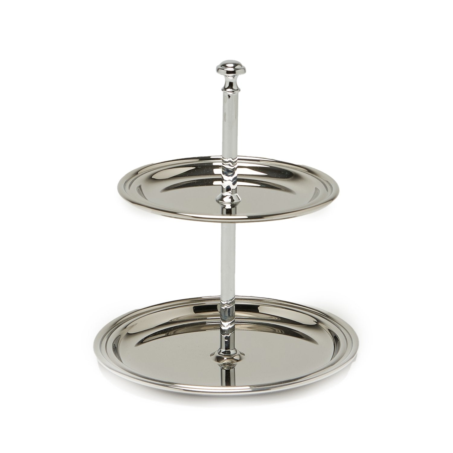 REGENT STAINLESS STEEL 2-TIER CANDY DISH - 15930