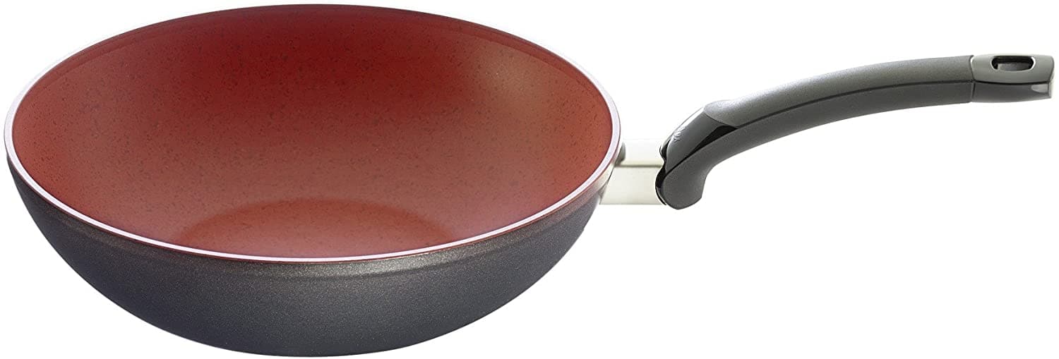 FISSLER PROTECT SENSO RED WOK PAN 28CM - 157-803-28-100/0