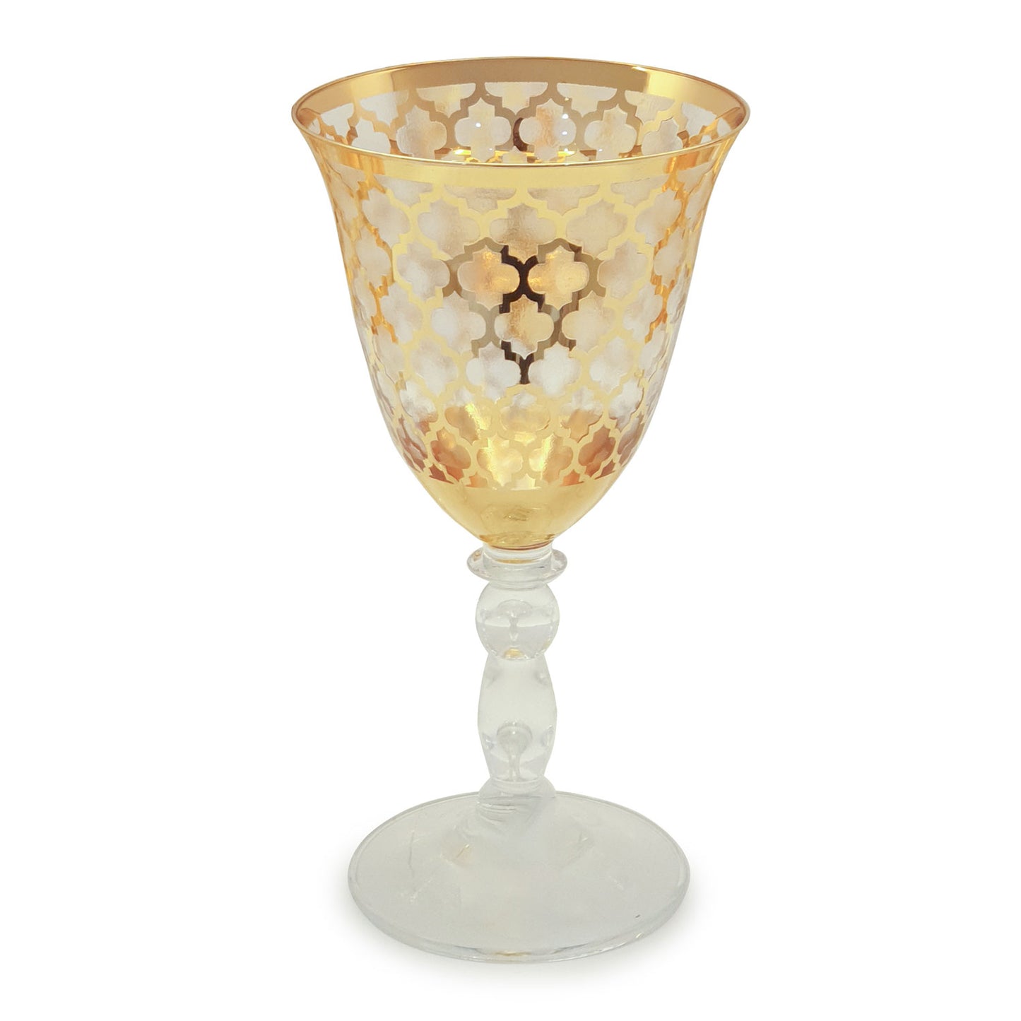 COMBI CARLENE GOLD 6PC SET LARGE GOBLET 260ML