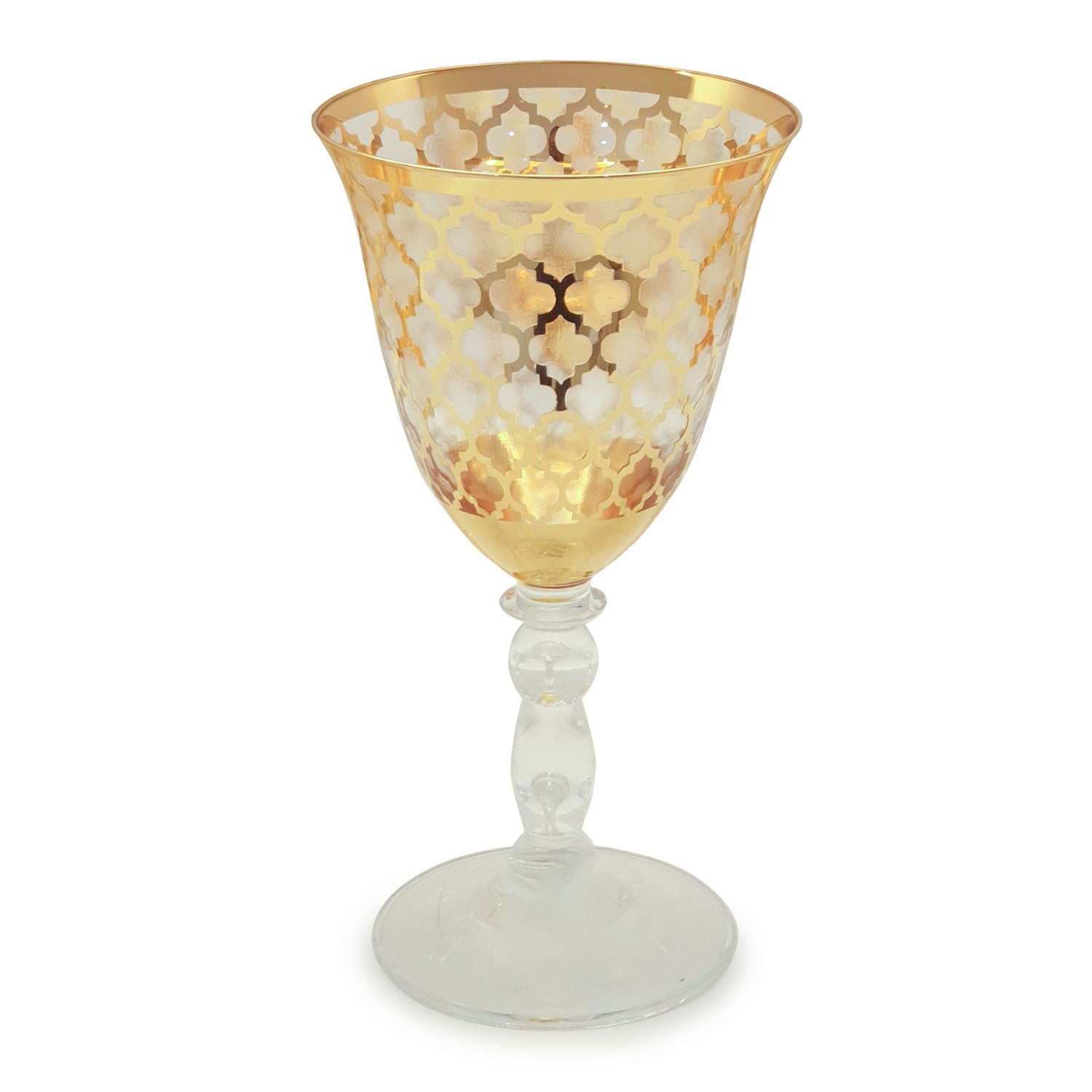 COMBI CARLENE GOLD 6PC SET LARGE GOBLET 260ML