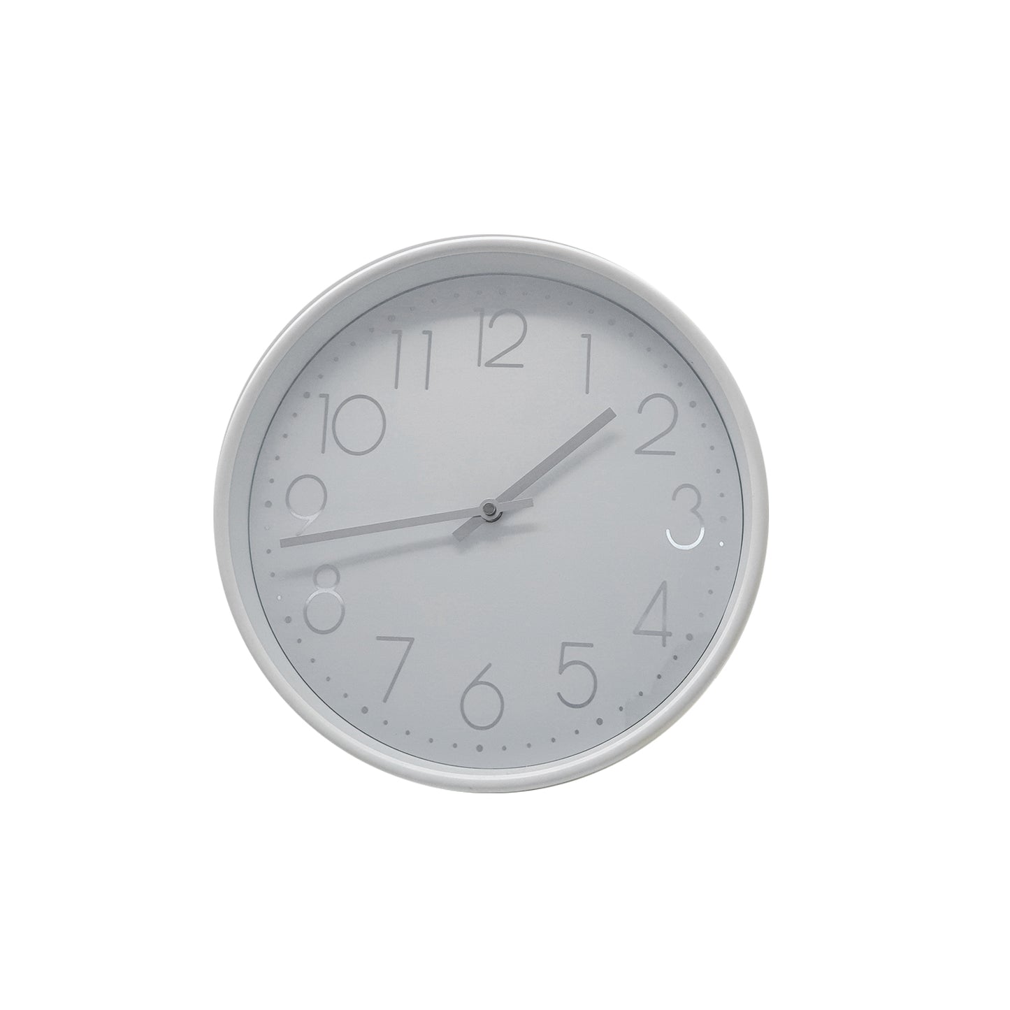 WER WALL CLOCK METAL WHITE 30X4X30CM