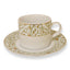 Dankotuwa Laryn Gold 6+6 كوب شاي وصحن - Lryngold-