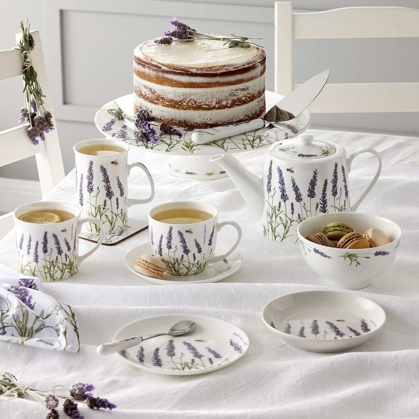 كوب وصحن من Ashdene Lavender Fields - 519004