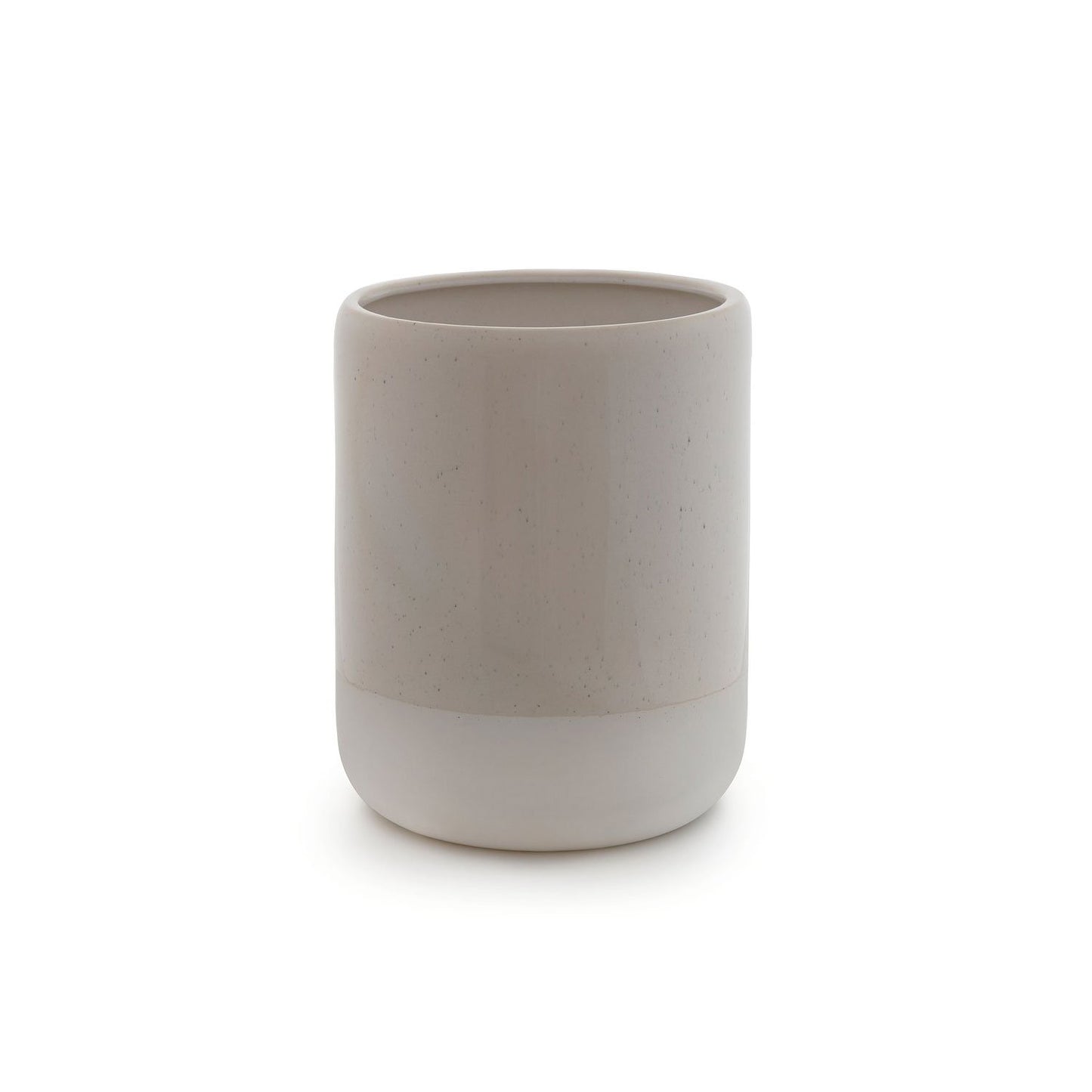 KASSATEX CULVER WASTE BASKET IVORY - ACU-WB-IV