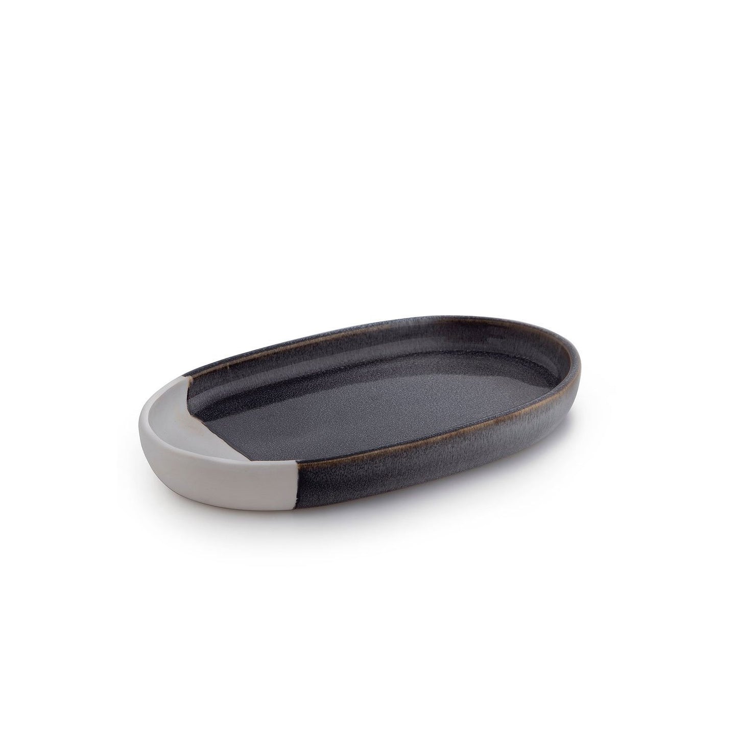 KASSATEX GRIGIO TRAY BLACK - AGG-TR-BK
