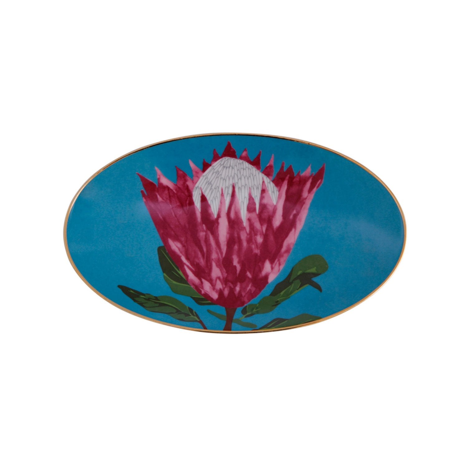 Africa Design4 Oval Plate 24cm - 04ALM005832