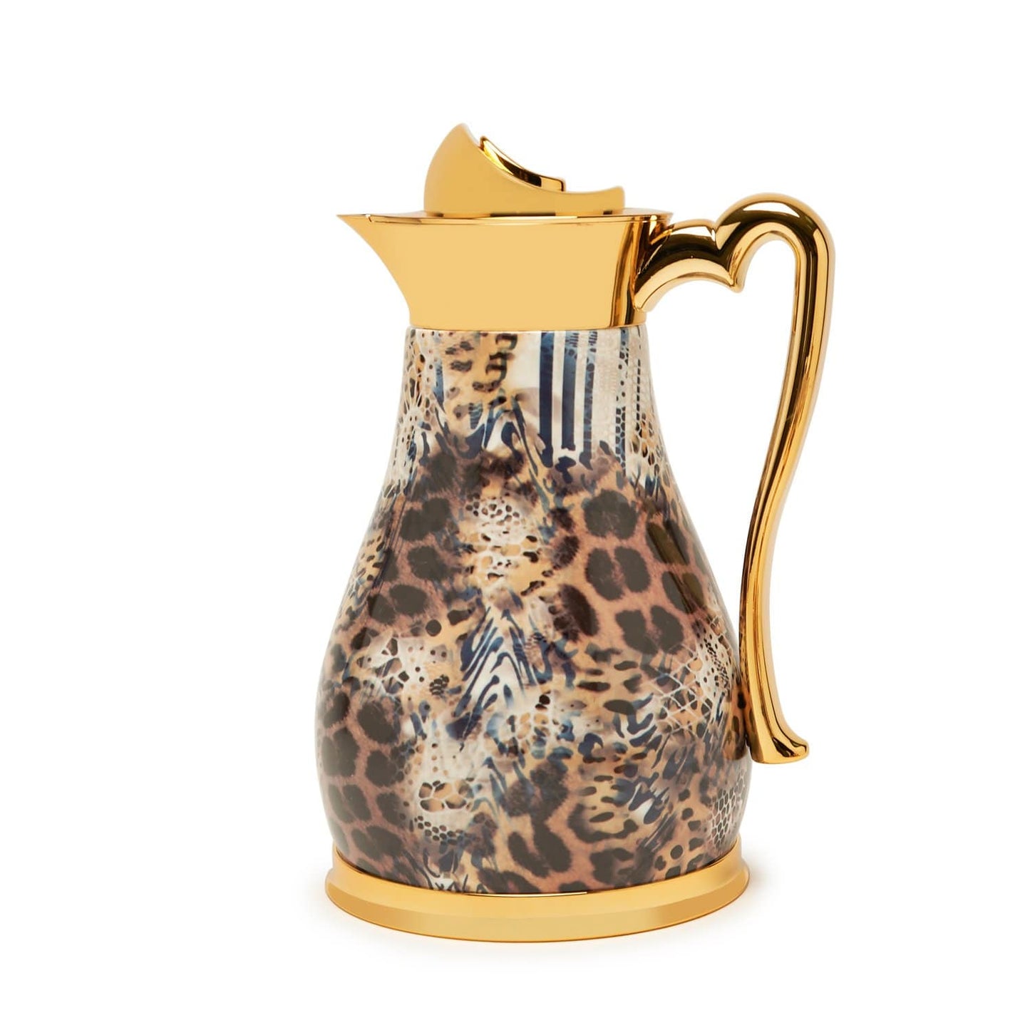 طقم شاي أمبر كارا جولد، ٢٢ قطعة، قارورة - Am9415-S21-Car