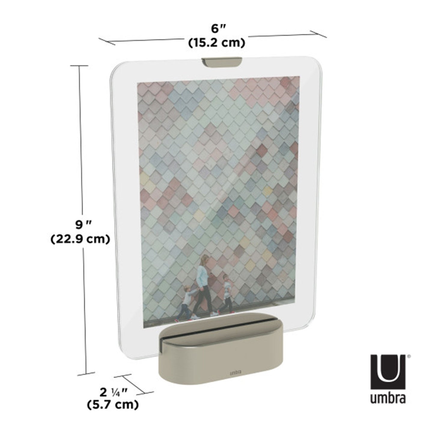 إطار صورة Umbra Glo Led مقاس 5X7 نيكل - 1010233-410
