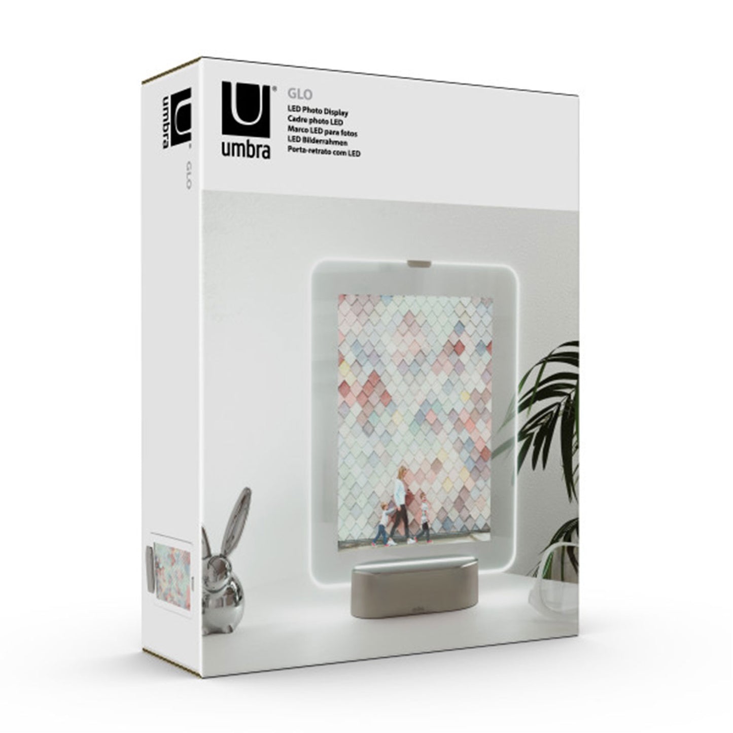 إطار صورة Umbra Glo Led مقاس 5X7 نيكل - 1010233-410