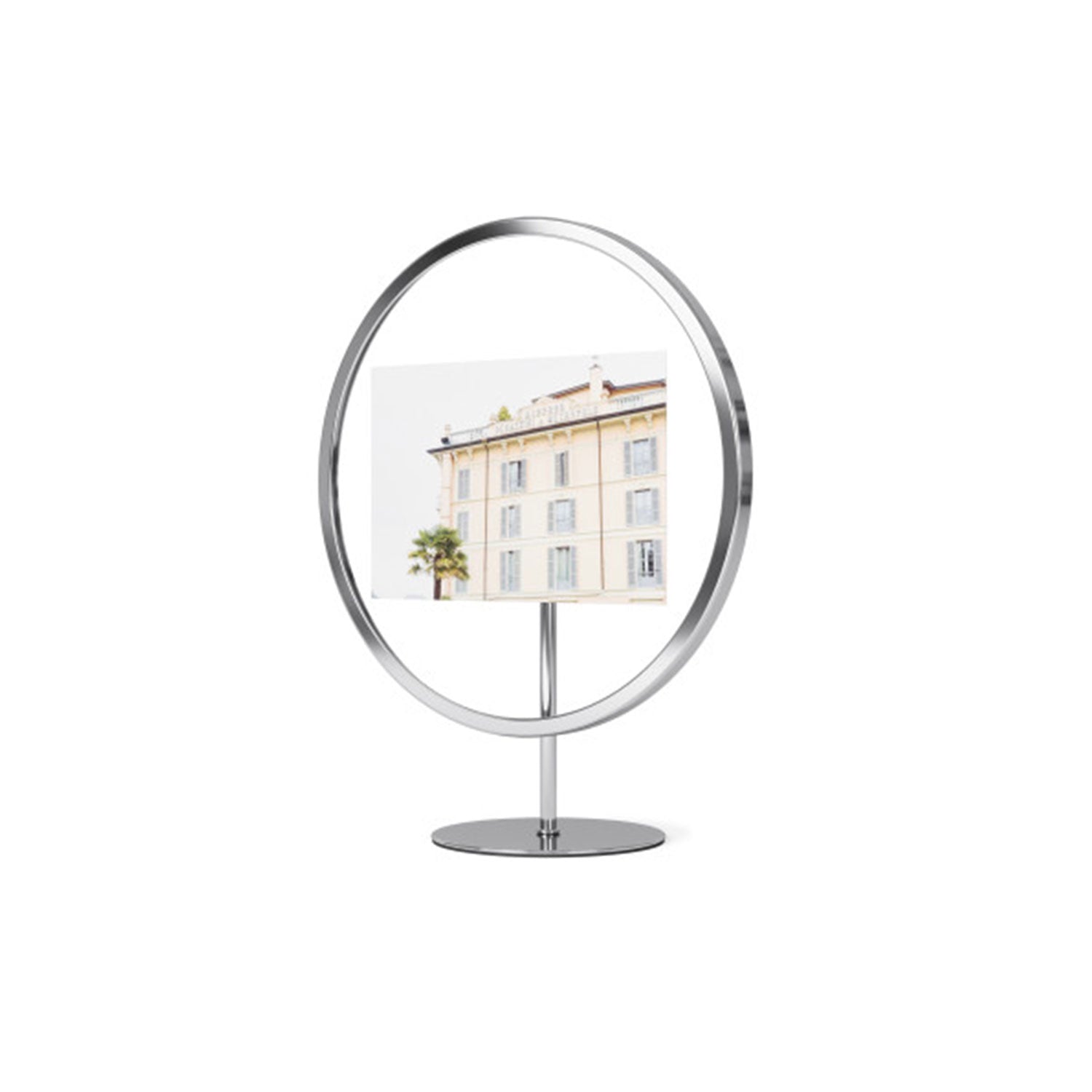 UMBRA INFINITY ROUND PICTURE FRAME CHROME 4X6 CHROME - 1012271-158