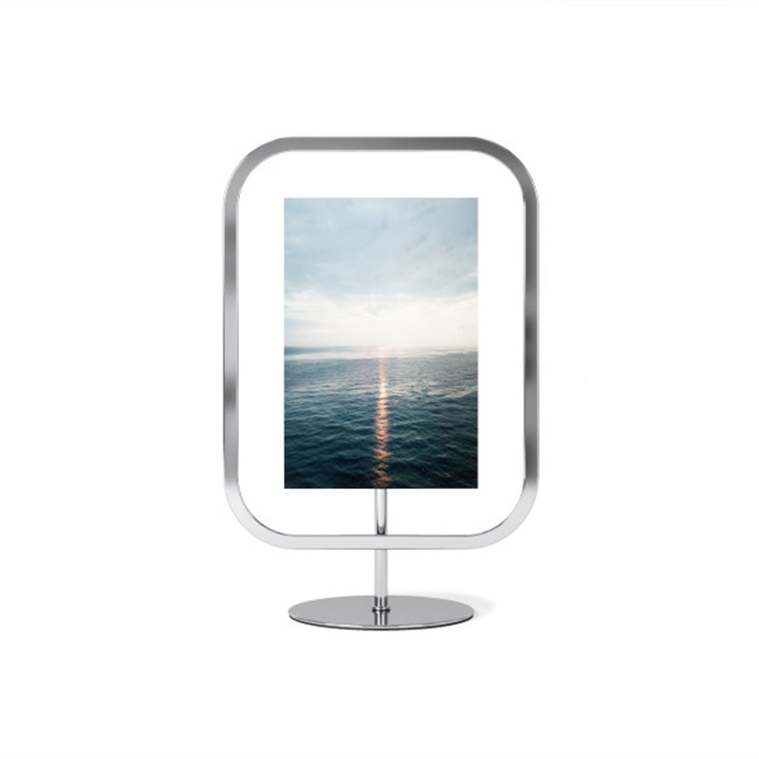 UMBRA INFINITY SQROUND PICTURE FRAME 4X6 CHROME - 1012269-158