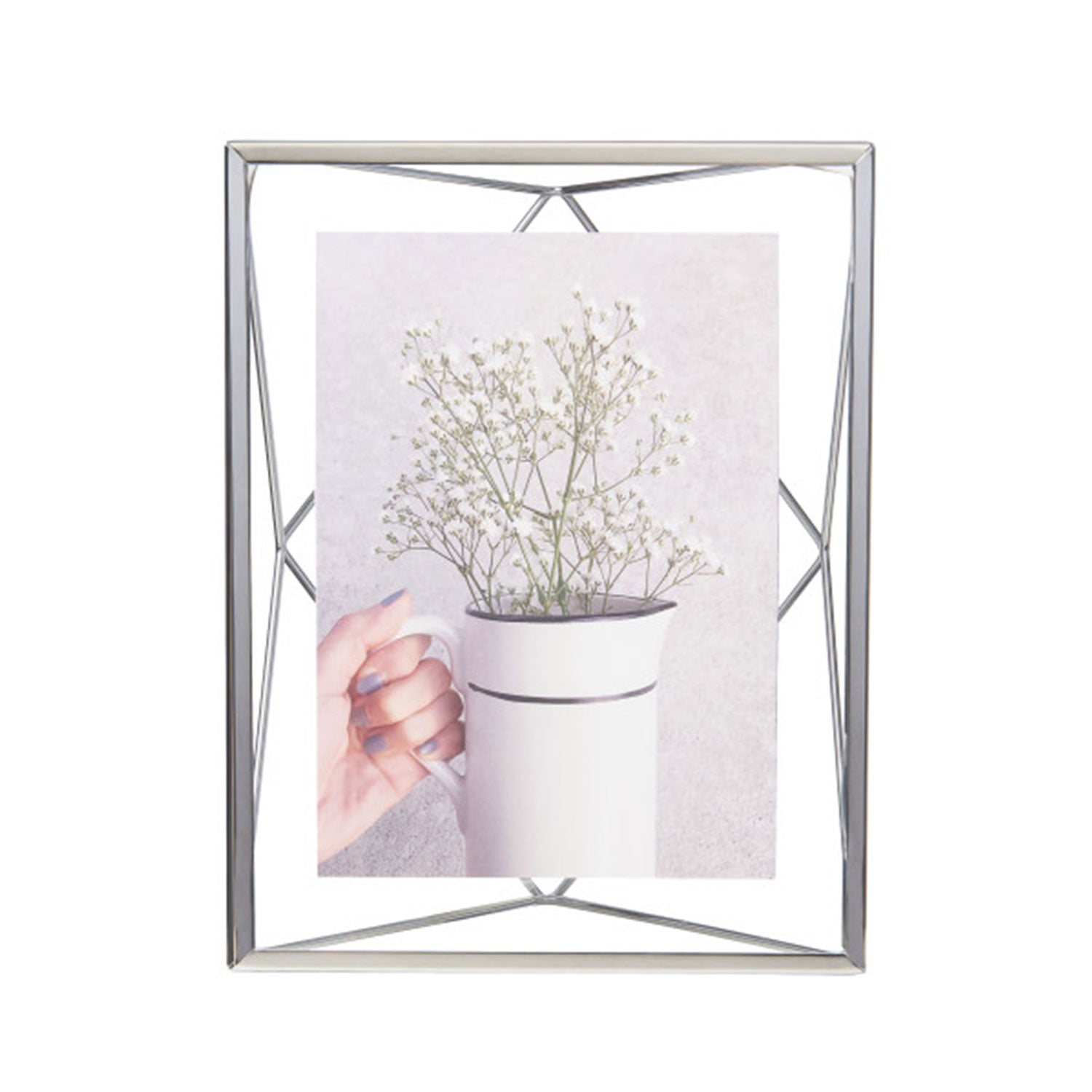 UMBRA PRISMA PICTURE FRAME 5X7 CHROME - 313015-158