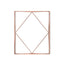 إطار صورة حائط من معرض أومبرا بريزما، مقاس 18×22، نحاسي - 1013500-880