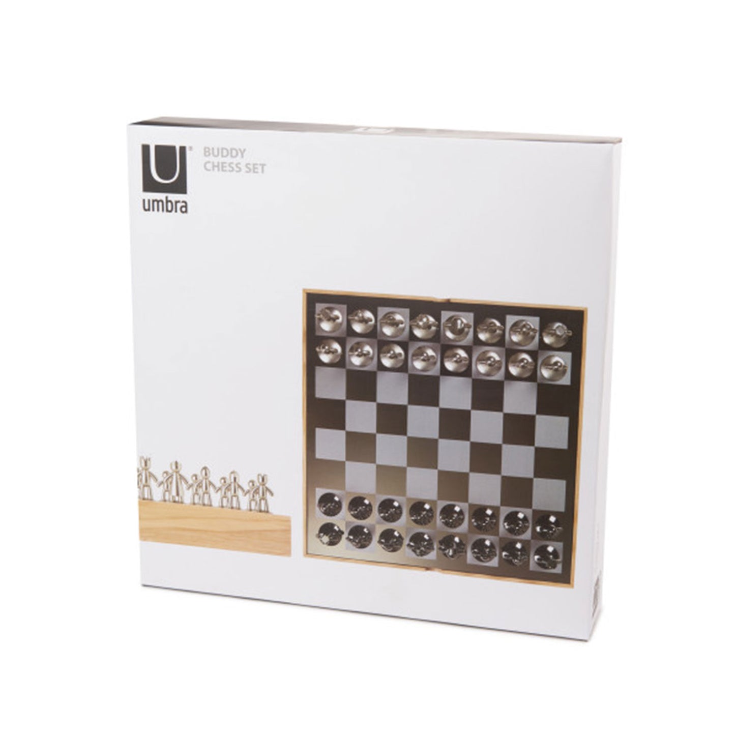 مجموعة شطرنج Umbra Buddy طبيعية - 1005304-390