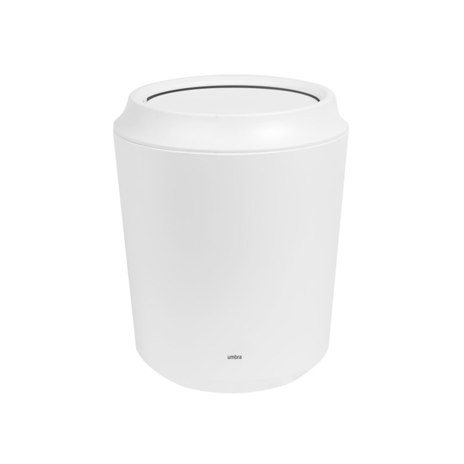 UMBRA CORSA BATHROOM TRASH CAN WITH LID 12L WHITE - 1005487-660