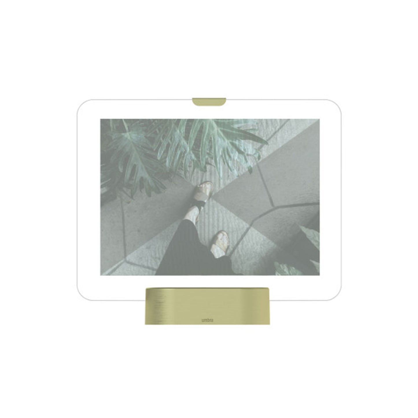 إطار صورة Umbra Glo LED مقاس 5×7 من النحاس غير اللامع - 1010233-221