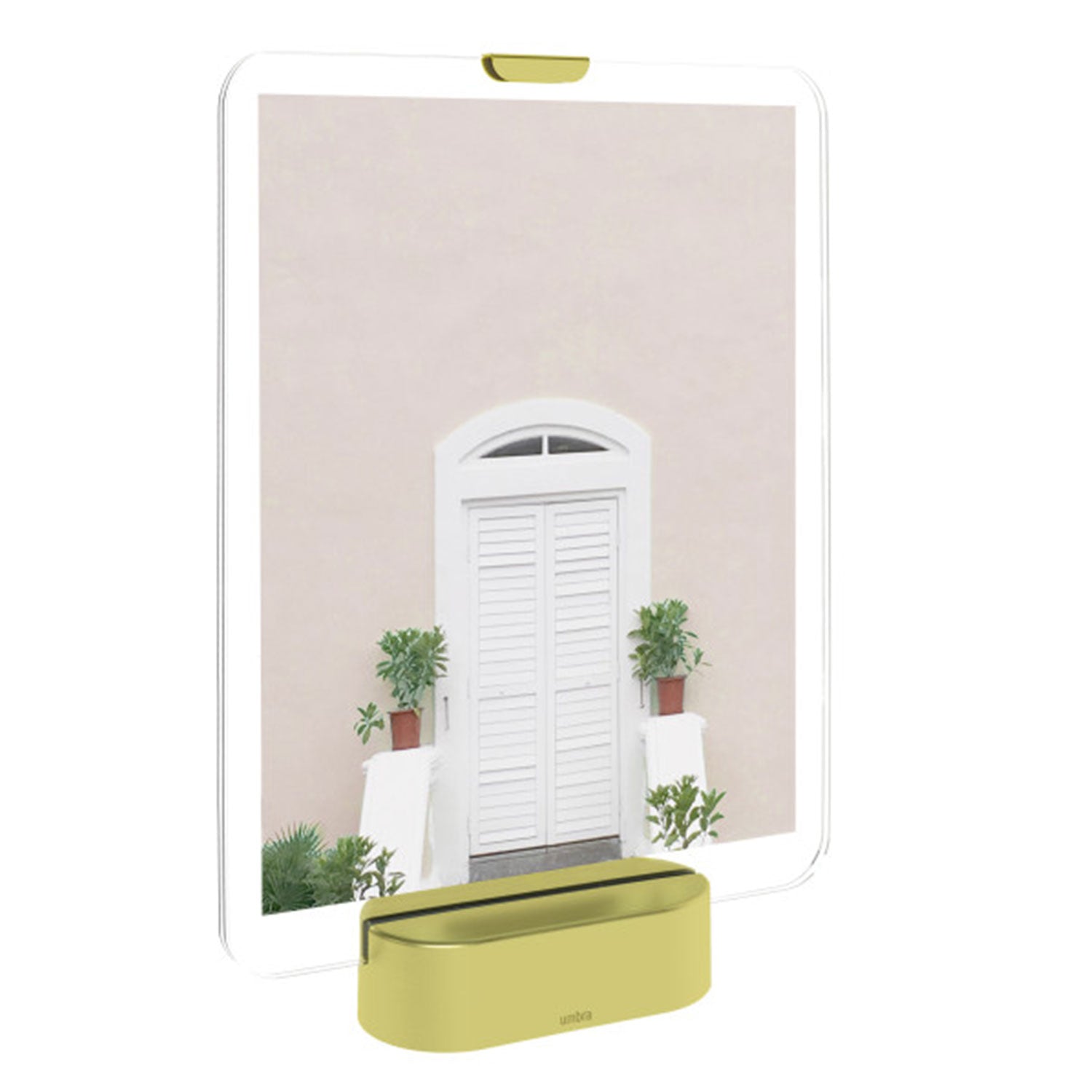UMBRA GLO LED PICTURE FRAME 8X10 MATT BRASS - 1011085-221