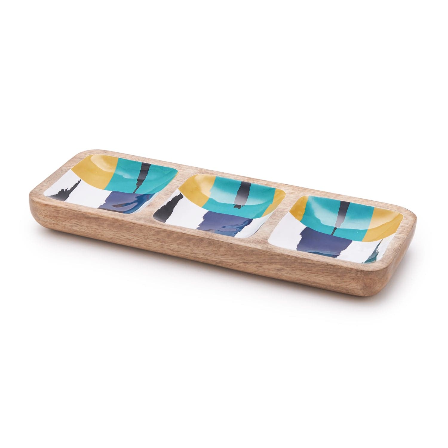 INDRA CALANDRA DISH 3 SECTION 15X5.5 INCHES