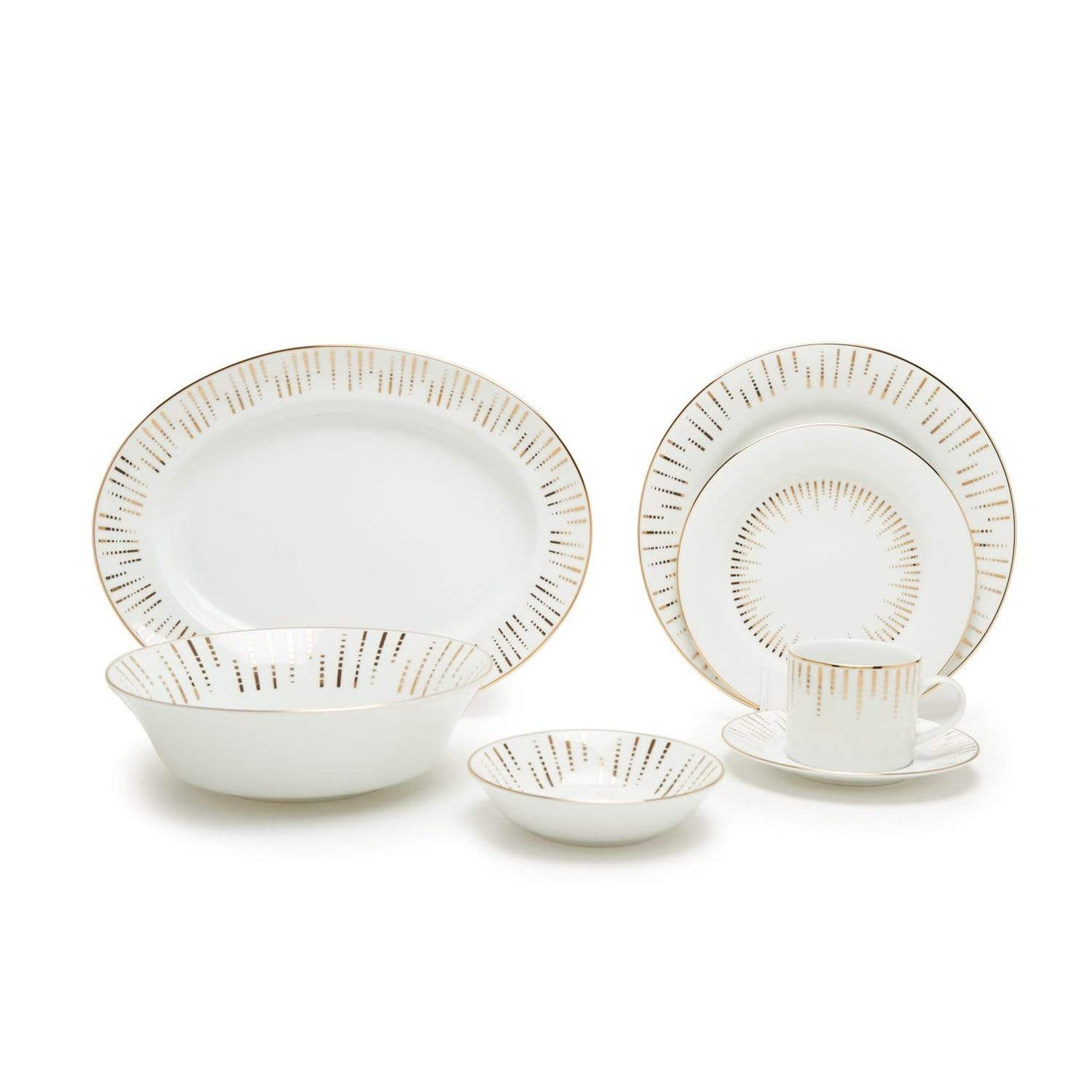 طقم عشاء سافينا ٣٢ قطعة - Savn-32Ds