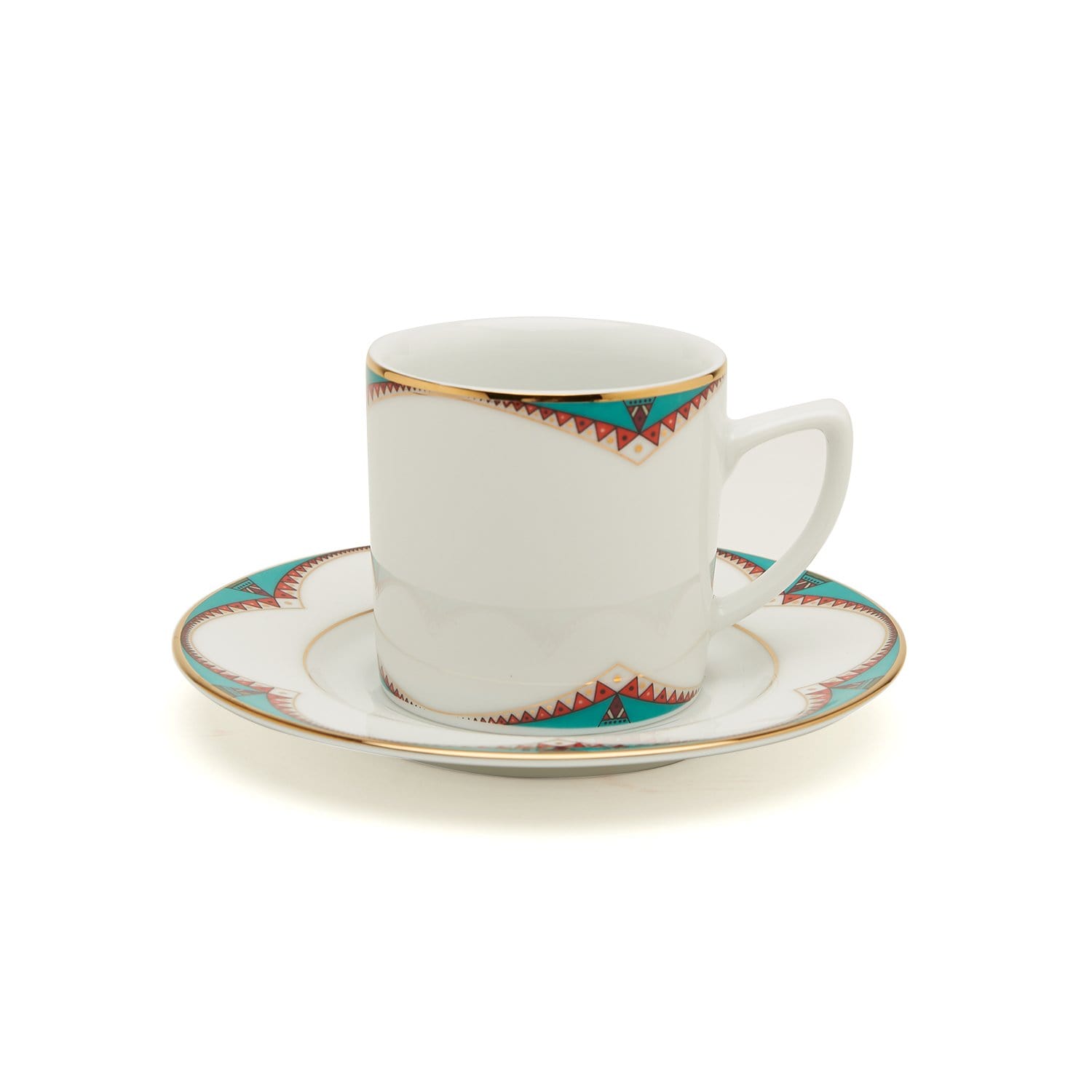 PERLA 12PC COFFEE CUP & SAUCER - PERL-699D/697