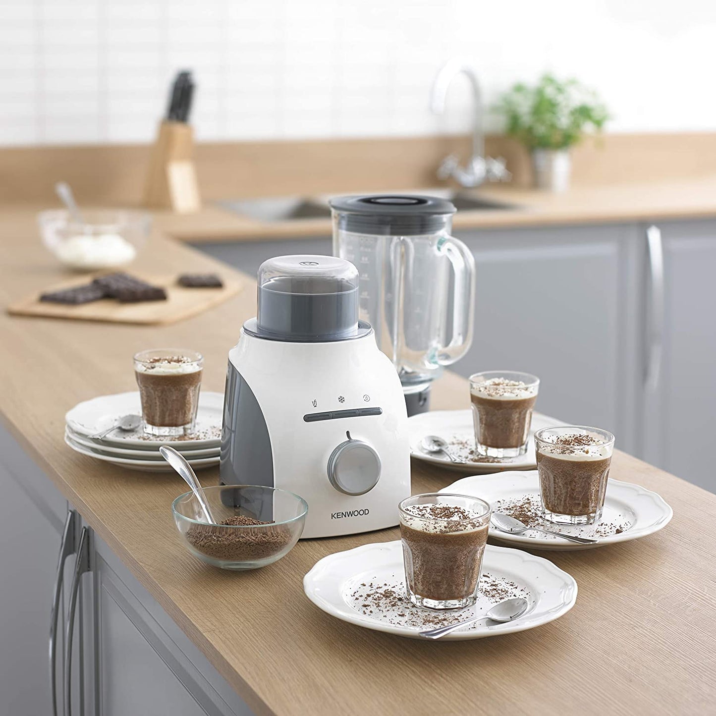 خلاط كينوود مع مطحنة BLP605Wh
