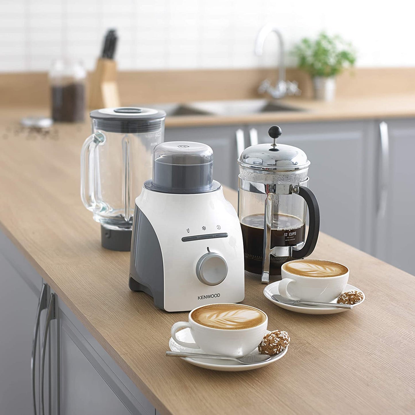 خلاط كينوود مع مطحنة BLP605Wh